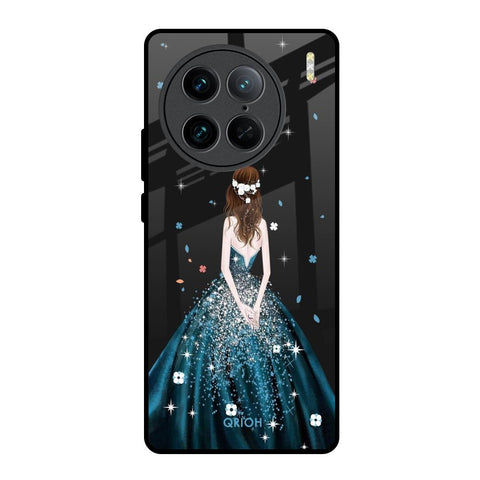 Queen Of Fashion Vivo X90 Pro 5G Glass Back Cover Online