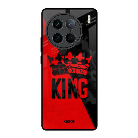 I Am A King Vivo X90 Pro 5G Glass Back Cover Online