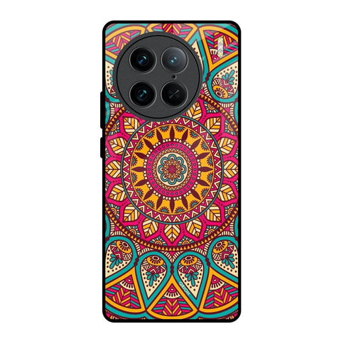 Elegant Mandala Vivo X90 Pro 5G Glass Back Cover Online