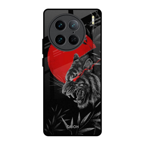 Red Moon Tiger Vivo X90 Pro 5G Glass Back Cover Online