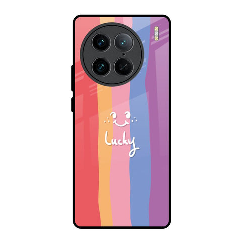 Lucky Abstract Vivo X90 Pro 5G Glass Back Cover Online