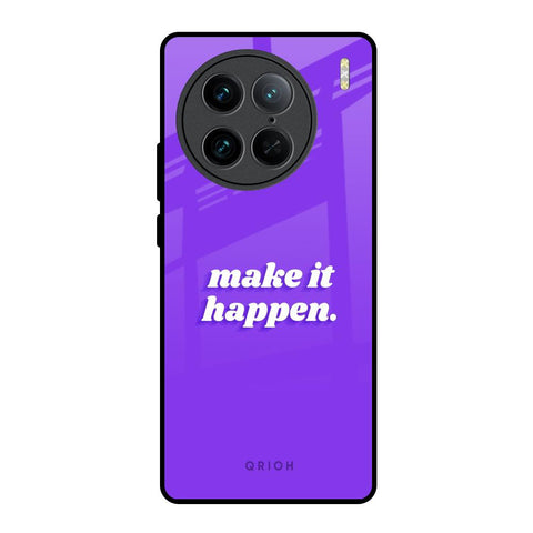 Make it Happen Vivo X90 Pro 5G Glass Back Cover Online