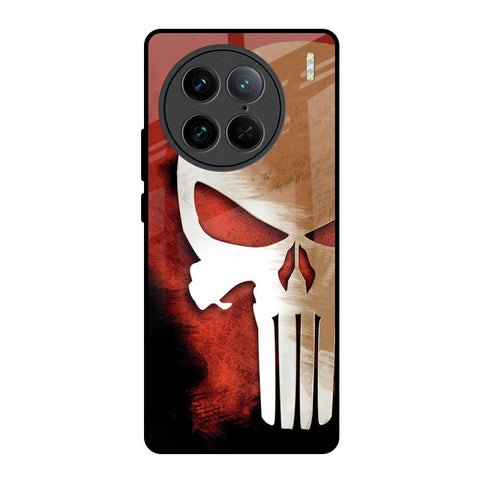Red Skull Vivo X90 Pro 5G Glass Back Cover Online
