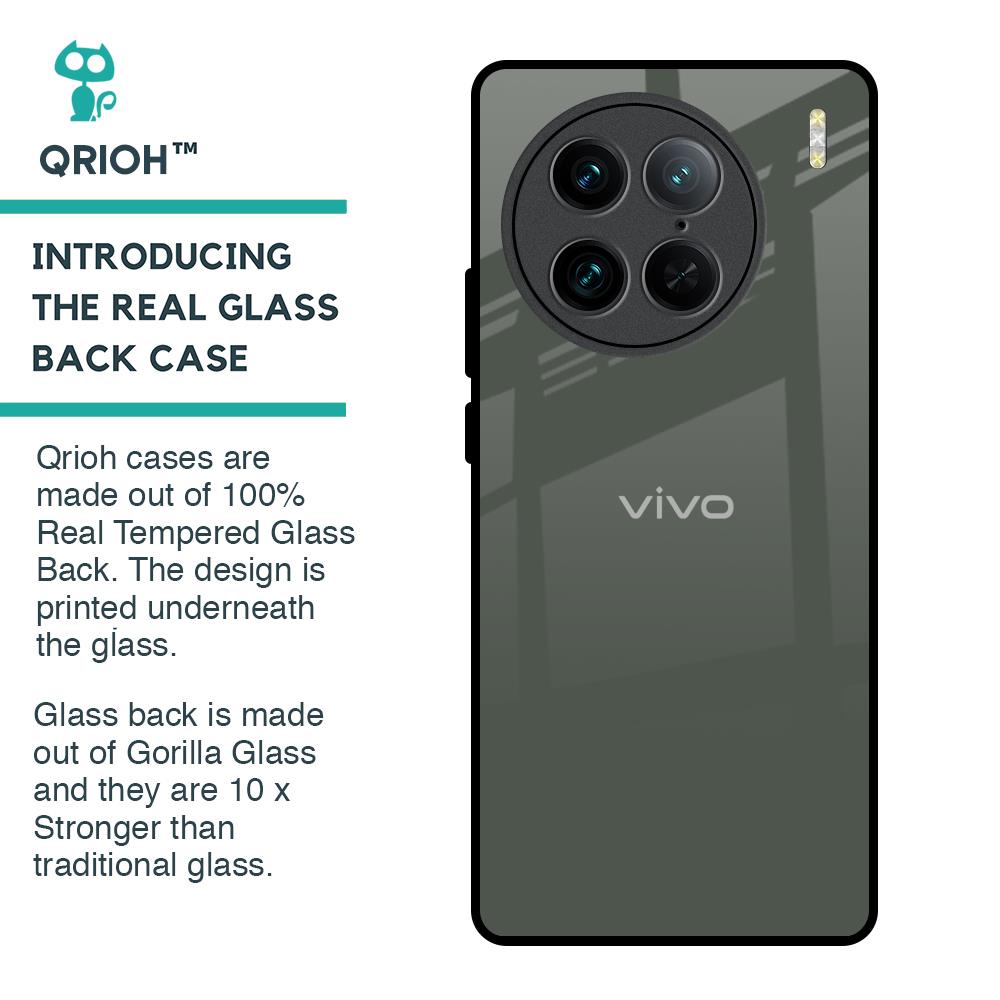 Charcoal Glass Case for Vivo X90 Pro 5G