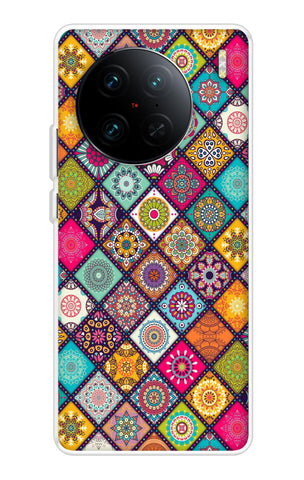 Multicolor Mandala Vivo X90 Pro 5G Back Cover