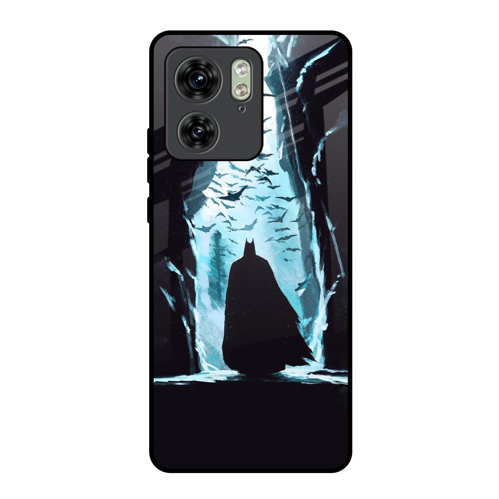 Dark Man In Cave Motorola Edge 40 Glass Back Cover Online