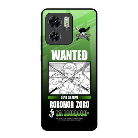 Zoro Wanted Motorola Edge 40 Glass Back Cover Online