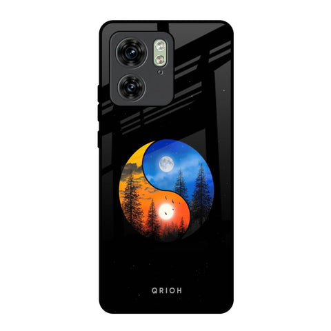 Yin Yang Balance Motorola Edge 40 Glass Back Cover Online