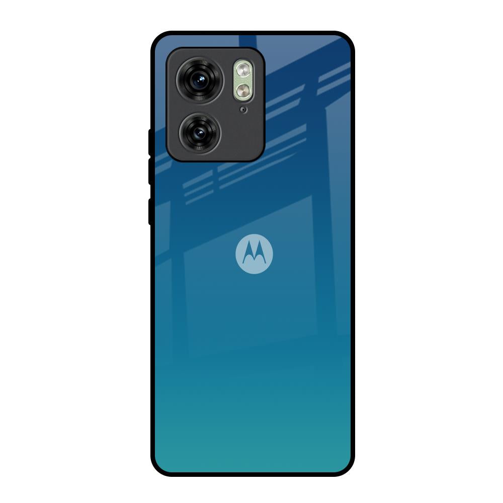 Celestial Blue Motorola Edge 40 Glass Back Cover Online
