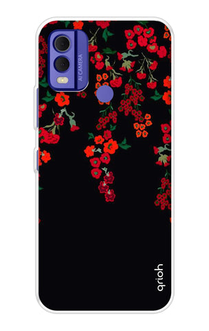 Floral Deco Nokia C22 Back Cover