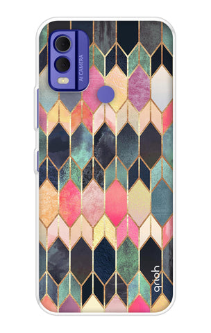 Shimmery Pattern Nokia C22 Back Cover