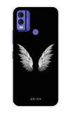 White Angel Wings Nokia C22 Back Cover