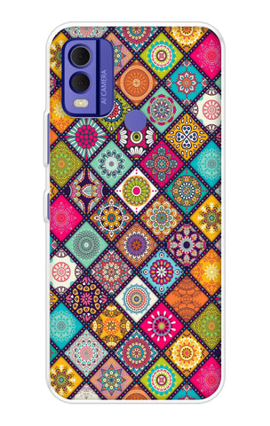 Multicolor Mandala Nokia C22 Back Cover