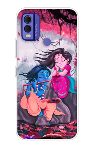 Radha Krishna Art Nokia C22 Back Cover