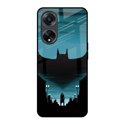 Cyan Bat Oppo F23 5G Glass Back Cover Online