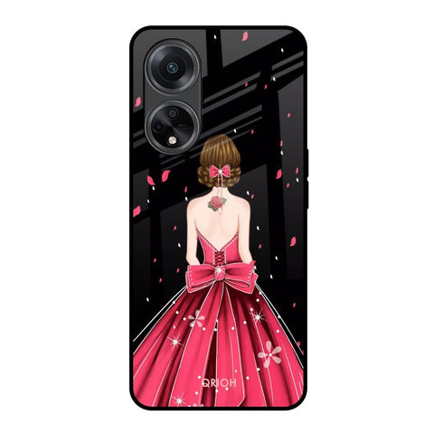 Fashion Princess Oppo F23 5G Glass Back Cover Online