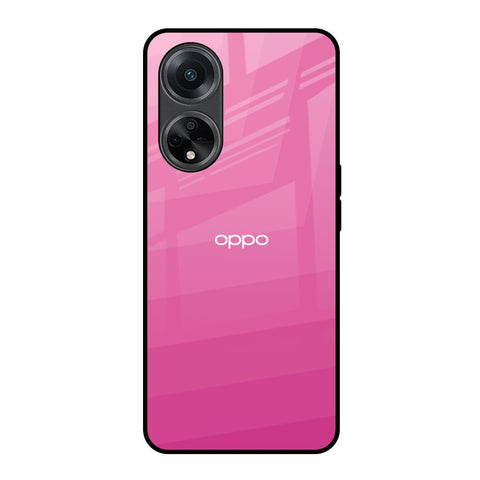 Pink Ribbon Caddy Oppo F23 5G Glass Back Cover Online