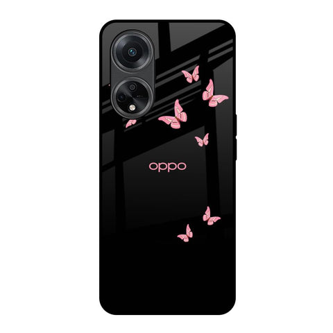 Fly Butterfly Oppo F23 5G Glass Back Cover Online