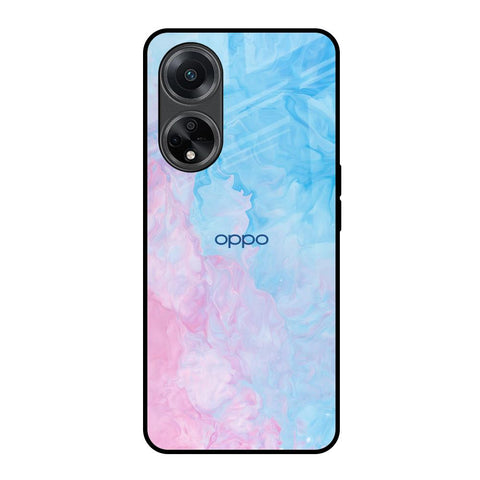 Mixed Watercolor Oppo F23 5G Glass Back Cover Online