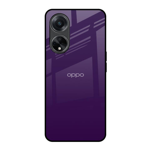 Dark Purple Oppo F23 5G Glass Back Cover Online