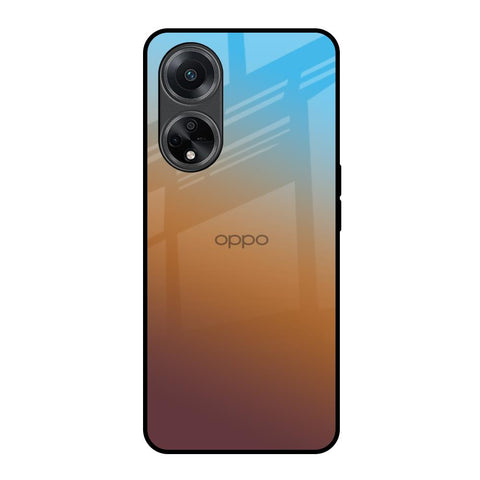 Rich Brown Oppo F23 5G Glass Back Cover Online