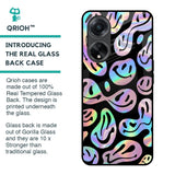 Acid Smile Glass Case for Oppo F23 5G