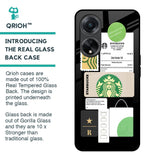 Coffee Latte Glass Case for Oppo F23 5G