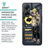 Cool Sanji Glass Case for Oppo F23 5G