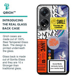 Smile for Camera Glass Case for Oppo F23 5G