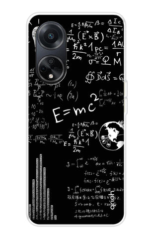 Equation Doodle Oppo F23 5G Back Cover