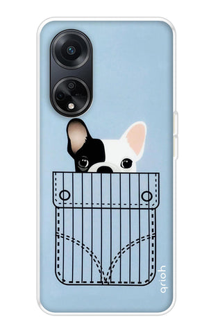 Cute Dog Oppo F23 5G Back Cover