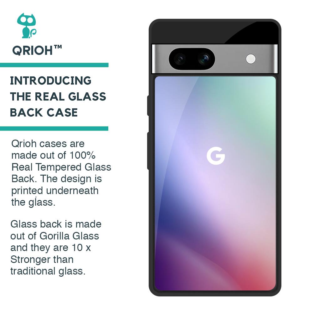 Abstract Holographic Glass Case for Google Pixel 7A
