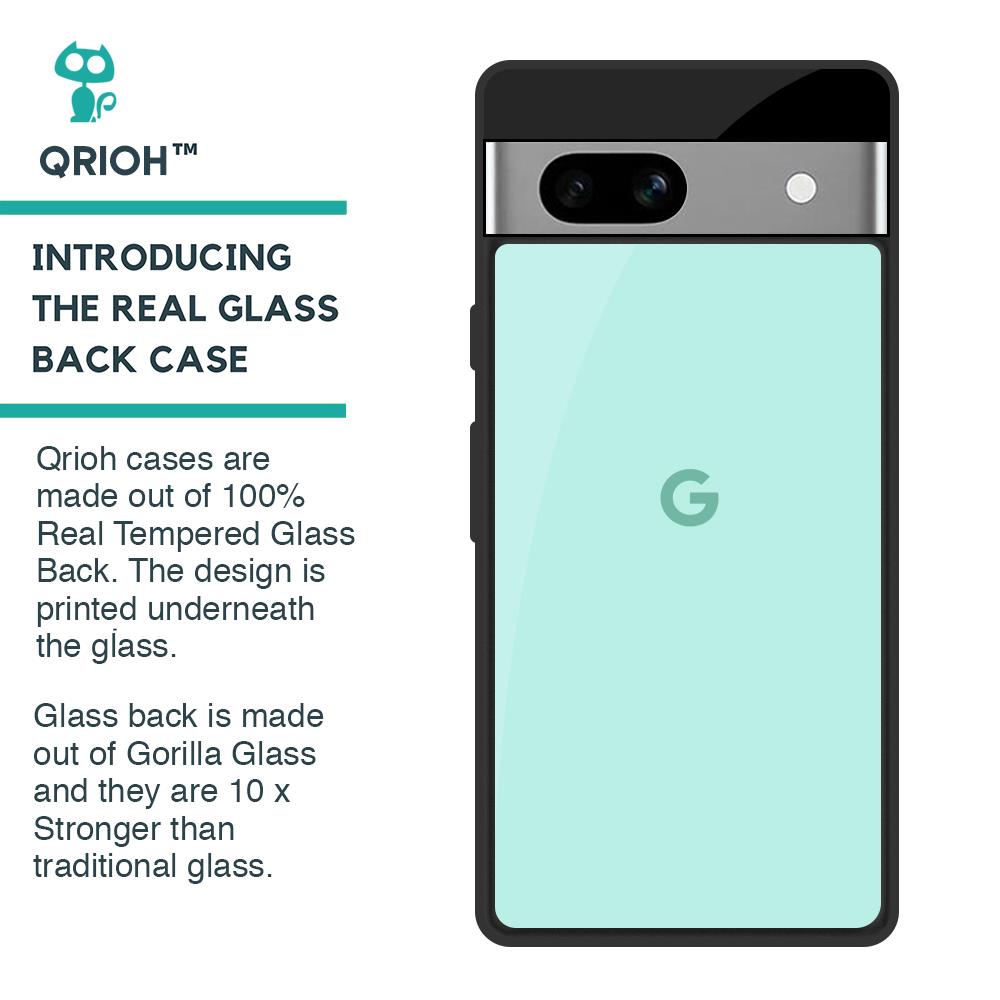 Teal Glass Case for Google Pixel 7A