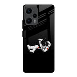 Space Traveller Poco F5 5G Glass Back Cover Online