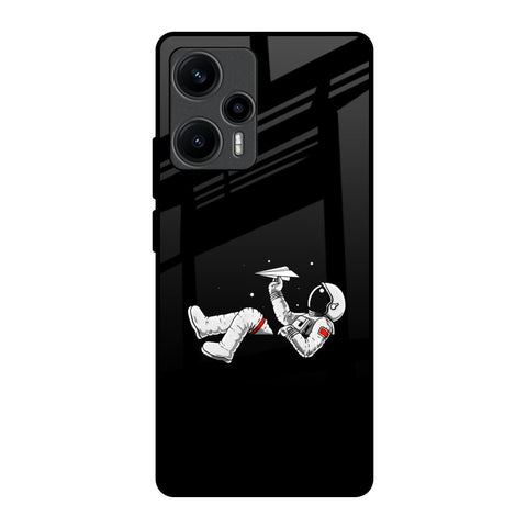 Space Traveller Poco F5 5G Glass Back Cover Online