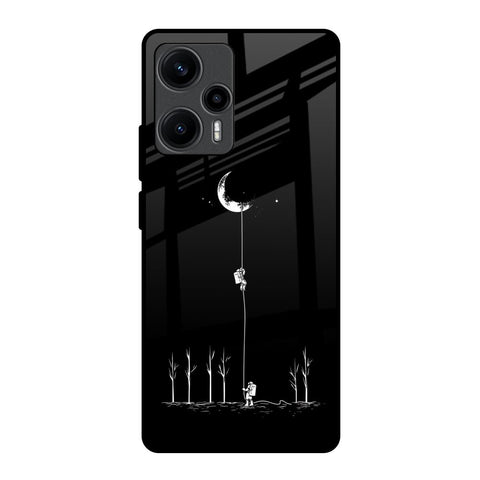 Catch the Moon Poco F5 5G Glass Back Cover Online