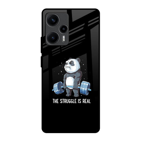 Real Struggle Poco F5 5G Glass Back Cover Online