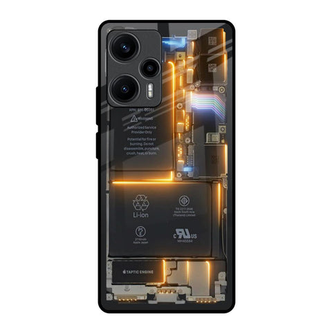 Glow Up Skeleton Poco F5 5G Glass Back Cover Online