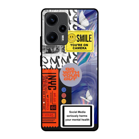 Smile for Camera Poco F5 5G Glass Back Cover Online