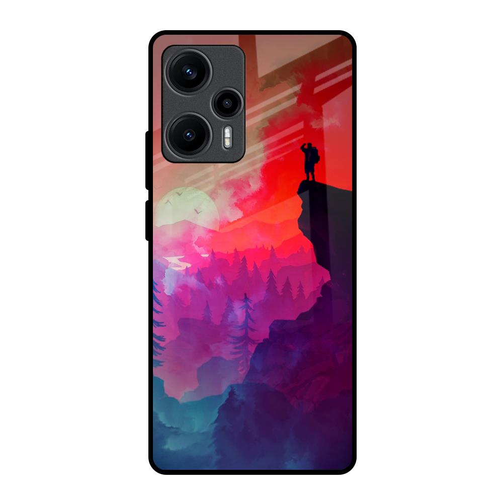 Dream So High Poco F5 5G Glass Back Cover Online