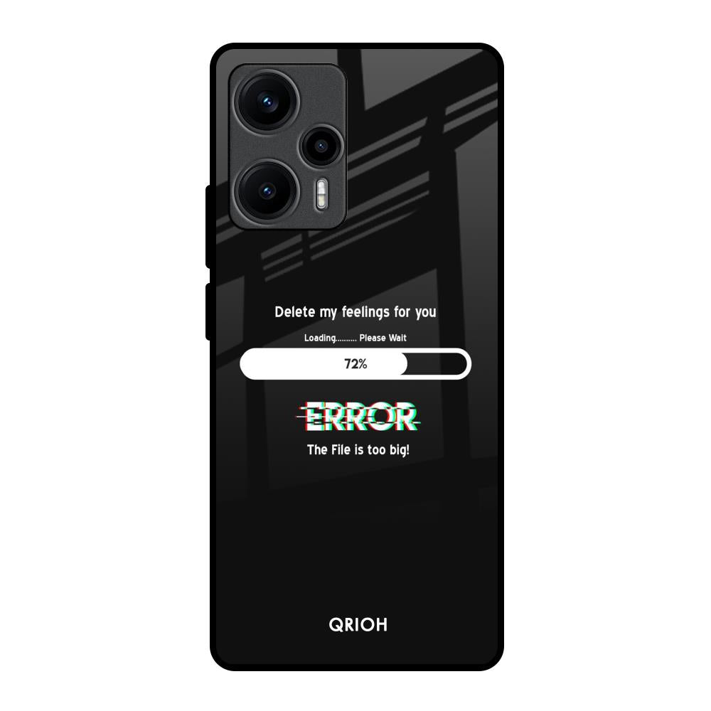 Error Poco F5 5G Glass Back Cover Online