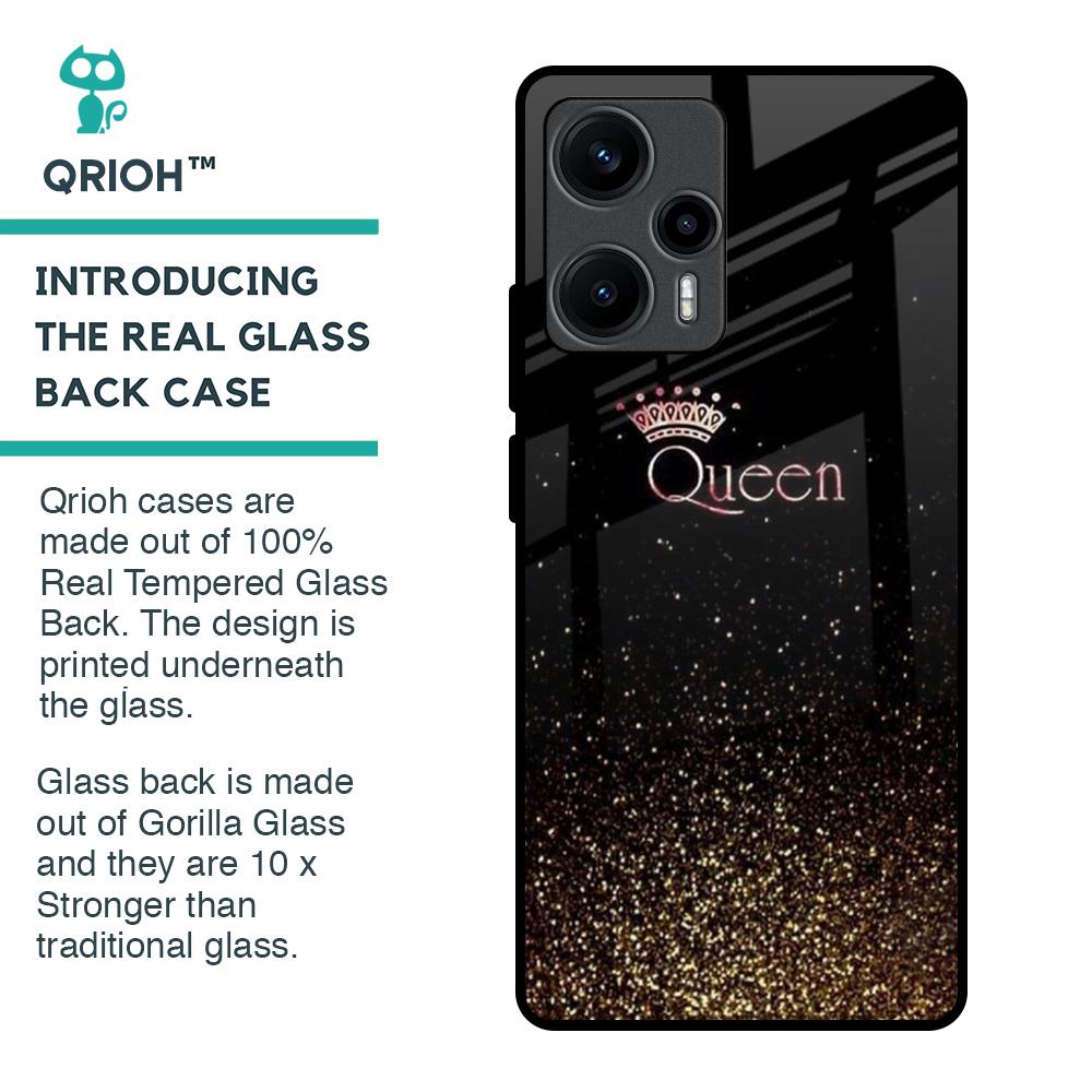 I Am The Queen Glass Case for Poco F5 5G