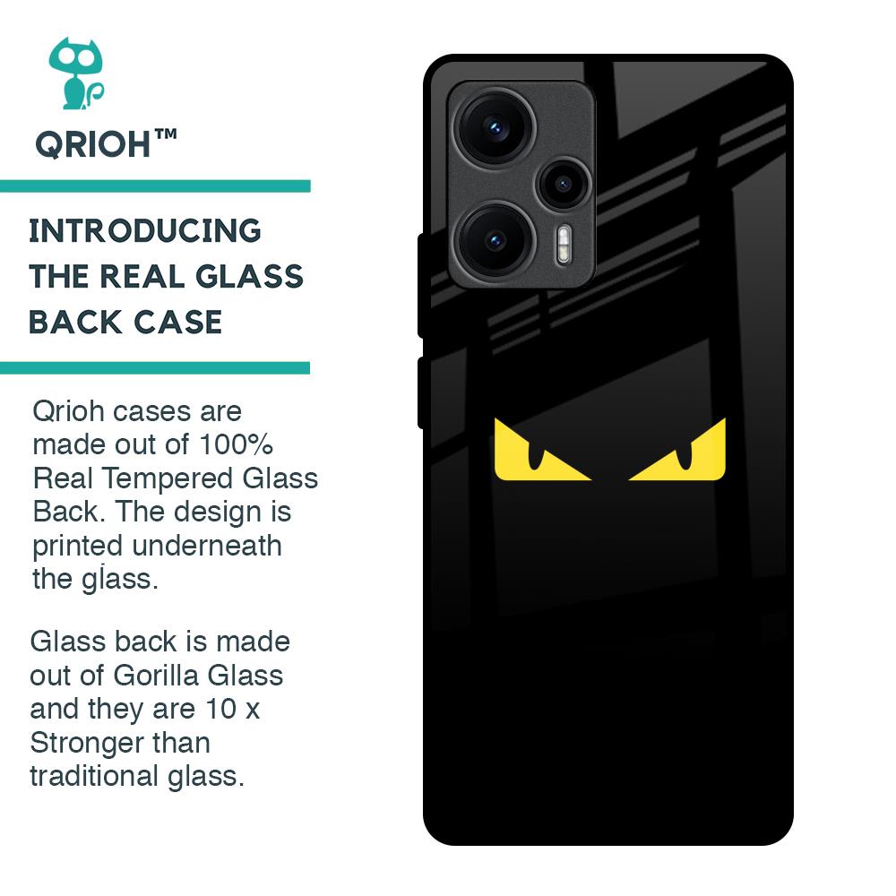 Eyes On You Glass Case For Poco F5 5G