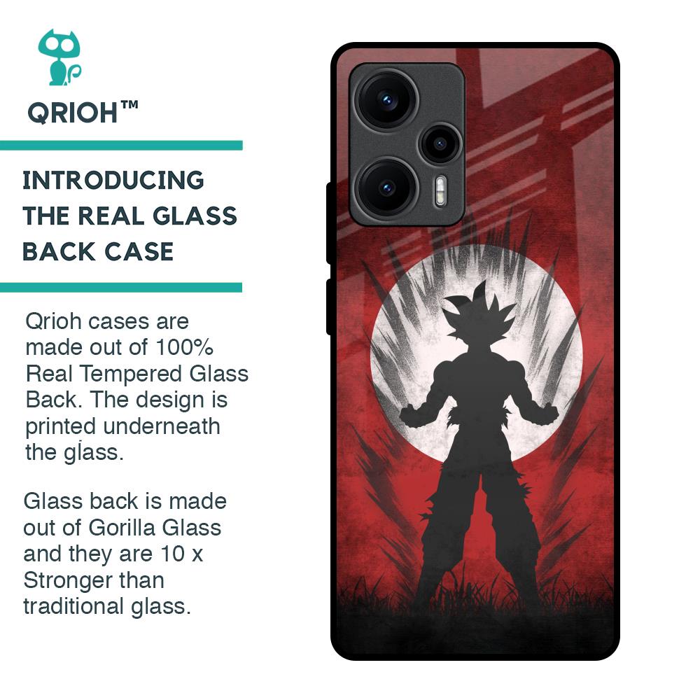 Japanese Animated Glass Case for Poco F5 5G