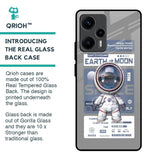 Space Flight Pass Glass Case for Poco F5 5G