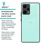Teal Glass Case for Poco F5 5G