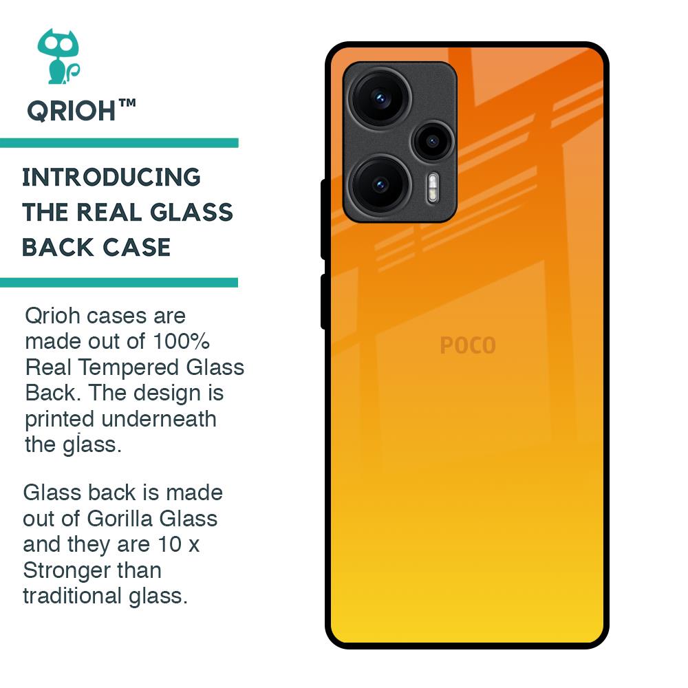 Sunset Glass Case for Poco F5 5G