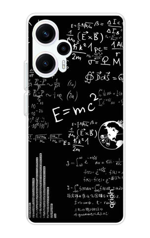Equation Doodle Poco F5 5G Back Cover