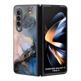 Marble Ink Abstract Samsung Galaxy Z Fold4 5G Glass Back Cover Online