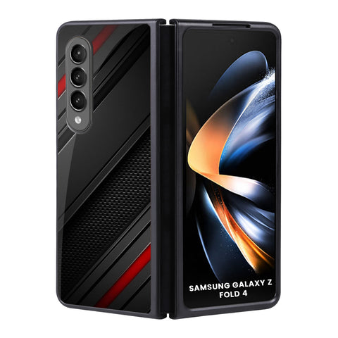 Modern Abstract Samsung Galaxy Z Fold4 5G Glass Back Cover Online